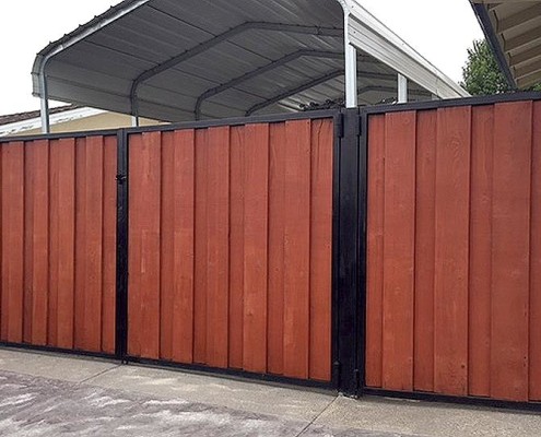 Steel Frame Gates #7