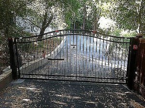 automatic iron gate