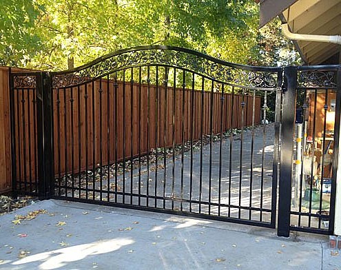 custom iron gate