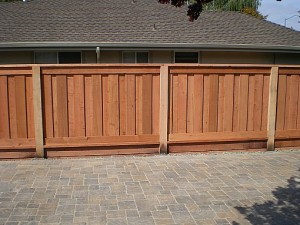Picture Frame Board On Board Redwood Fencing