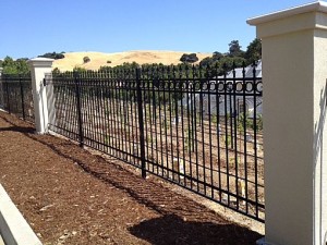 iron fence